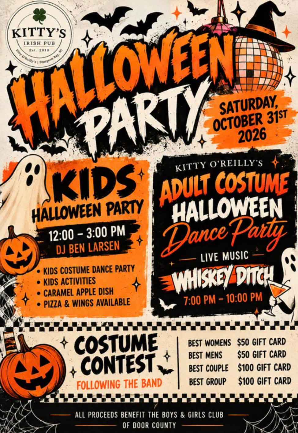 Kitty o Reily's Halloween Parties 2026